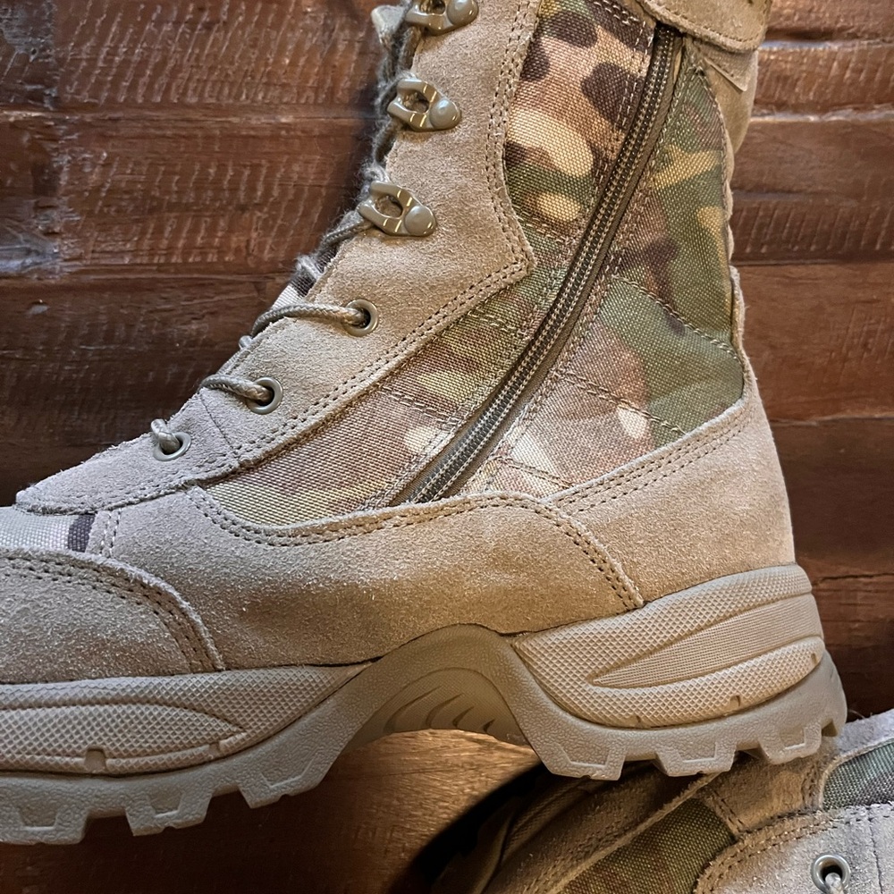 Viper Tactical Camouflage Boots Size 12 - Picture 4 of 9